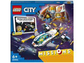 LEGO® City Missions 60354 Svemirsak ljetelica  istraživanje Marsa