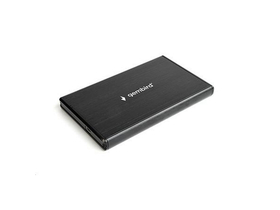 Gembird EE2-U3S-3 USB3.0 Enclosure externý box pre pevný disk, hliník/flack
