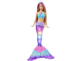 Barbie Dreamtopia-Puppe, Meerjungfrau, mit Lichtern