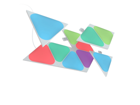 Nanoleaf Shapes Triangles RGBW smartes modulares LED-Lichtpanel Erweiterungsset, W-Fi, 200 lm, Musiksensor, iOS / Andr