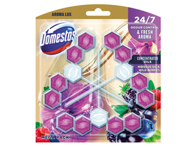 DOMESTOS Aroma Lux WC osvježivač Hibiscus Oil & Wild berries, 3x55g