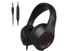 Somic Senicc A2i PC slušalke, mikrofon, 1 x 3,5 mm jack, črno/rdeče