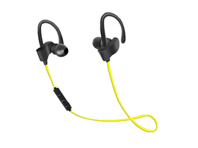 Esperanza Bluetooth športové slúchadlá s mikrofónom, žlté