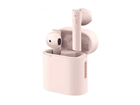 Haylou Moripods T33 True brezžične Bluetooth slušalke, roza + polnilnik