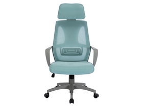 Crocus Neo Mesh ergonomska uredska stolica, siva / plava