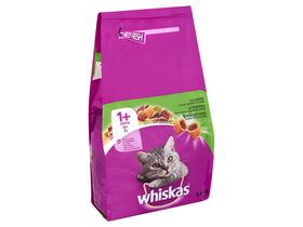 Суха храна за котки Whiskas, агнешко, 1,4 кг