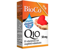 BioCo Vodou miešateľný Q10, 50 mg, 30 ks