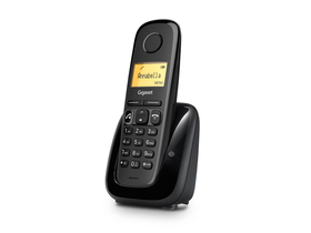 Gigaset A280 bezdrátový DECT telefon, černý