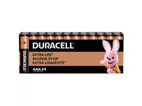 Duracell Basic AAA elem 24 db