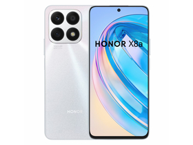 Honor X8a Mobilní telefon, 6GB RAM, 128GB, Dual SIM, LTE, stříbrný