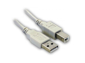 Wiretek USB A-B priključni kabel, 3m