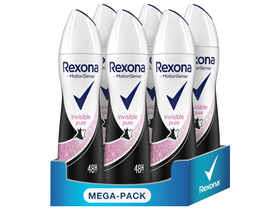 REXONA Invisible Pure ženski dezodorans protiv znojenja, 6x150ml