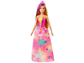 Barbie Dreamtopia Prinzessinnenpuppe mit blonden und lila Haaren