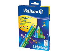 Комплект цветни моливи Pelikan Combino, 12 броя / комплект