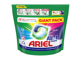 Ariel All-in-1 PODS Flüssigwaschkapsel, für 72 Wäschen, Farbe