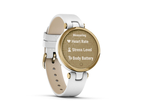 Garmin Lily Classic Smartwatch, gold/weiß