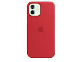 Silikonski etui za Apple iPhone 12/12 Pro, rdeč