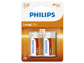 Philips R14L2B/10 LongLife C 2 elem