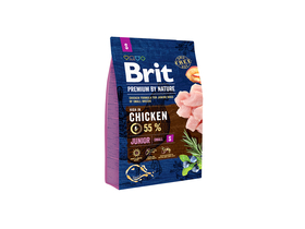 Brit Premium by Nature Junior S száraz kutyaeledel, 3 kg
