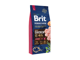 Brit Premium by Nature Junior L suché krmivo pre psov, 15kg