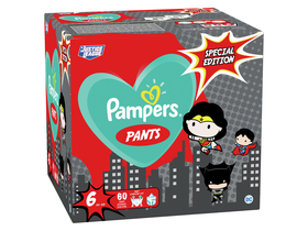 Pampers Pants Giant Pack Plus Justice League Pack, Größe 6, 60 Stk.
