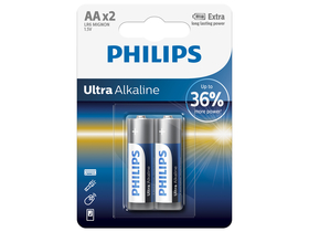 Philips LR6E2B/10 Ultra alkáli AA 2 elem