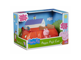 Peppa Schwein mit Autospielzeugfigur