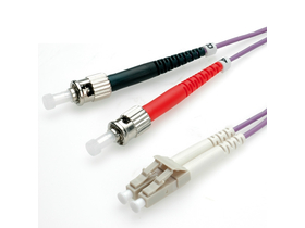 Roline 50 OM4 LC/ST optički patch kabel, 0,5m