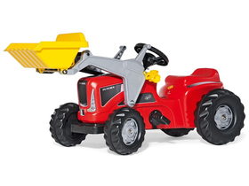 Rolly Kiddy Futura traktor s pedály a bagrem