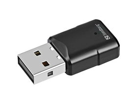 Sandberg Bluetooth Adaptér - Bluetooth Audio USB Dongle (Bluetooth 5.0; Max: 30m, čierny)