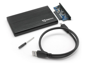 Sbox HDC-2562 USB 3.0 HDD kučište  2,5" SATA, crna