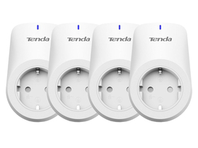 Tenda Okos Dugalj - Bela SP6 (4 kosi; 230V-16A; 2.4GHz WiFi; Oddaljeni dostop; Postavitev; Oddaljeni način)