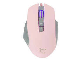 White Shark GM-5009P GARETH-P gamer miš, roza, 6400 dpi (0736373268975)