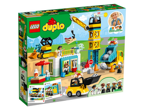 LEGO® DUPLO Town 10933 Stavba s věžovým jeřábem