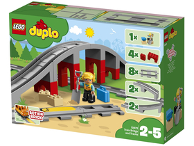 LEGO DUPLO - Eisenbahnbrücke und Schienen (10872)