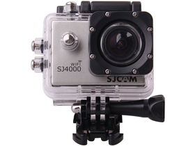SJCAM SJ 4000 WiFi športová kamera s vodotesným púzdrom, strieborná