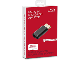 Speedlink SL-180014-BK USB-C  - Micro-USB HQ adapter
