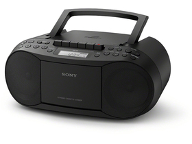 Sony CFDS70B.CET prenosný CD Boombox prehrávač, čierny