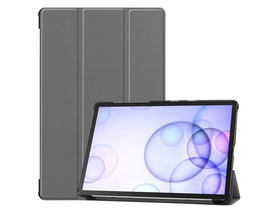 Gigapack Lederhülle für Samsung Galaxy Tab S6 10.5 WiFi (SM-T860, T865), grau