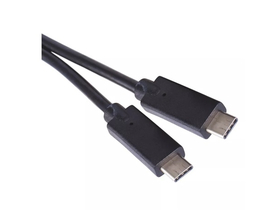 Emos SM7022BL kabel USB-C  3.1 / USB-C  3.1, 1 m, crni