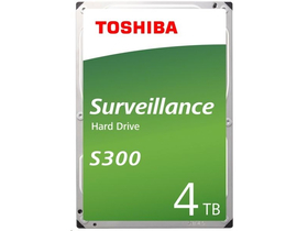 Toshiba 3.5" - S300 Surveillance 4TB HDD (Bulk; 128MB / 5400RPM)