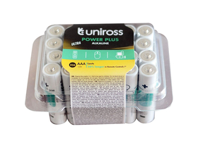 Uniross LR03/24BP 1,5V, AAA alkalické baterky, 24ks