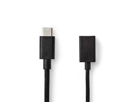 Adapterski kabel Nedis NEDCCGP61710BK02 USB-C