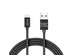 Delight 55442M-BK USB-microUSB nabíjecí kabel