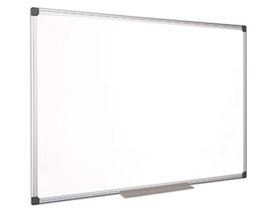 Victoria smaltový , magnetická,  , biela tabuľa ,hliníkový rám,  90 x 120 cm