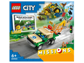 LEGO® City Missions 60353 Misije spašavanja divljih životinja