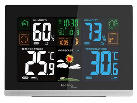 Technoline WS 6462 Wetterstation mit Farb-LCD-Display