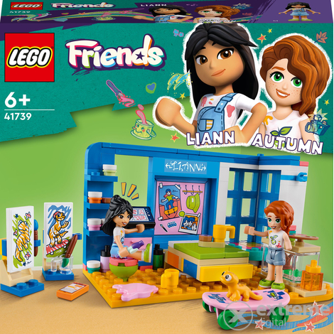 LEGO® Friends 41739 Liann szobája