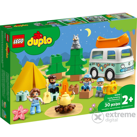 LEGO® DUPLO Town 10946 Obiteljska pustolovina s kamperom