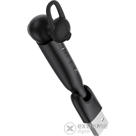 Baseus NGA05-01 Encok Mono Bluetooth slušalice, crne + USB stanica za punjenje
